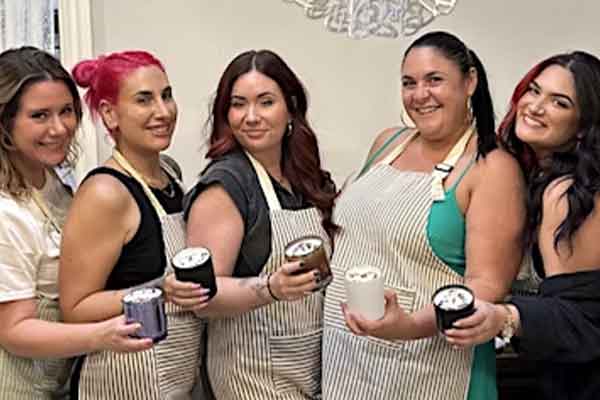 Artly Parties Paint and Sip at Ledo Pizza in Lynchburg, Virginia