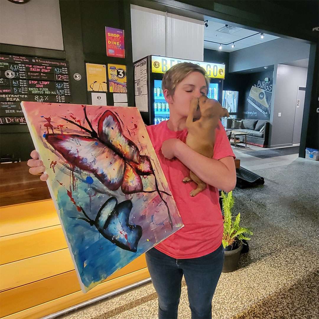  Artly Parties Public Events in Lynchburg Virginia at Three Roads Brewery 